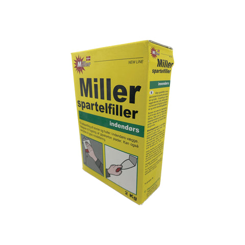 Miller spartelfiller indendørs 2kg