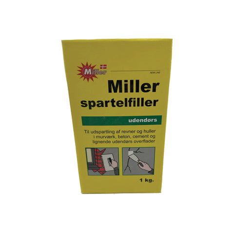 Miller spartelfiller udendørs 1kg